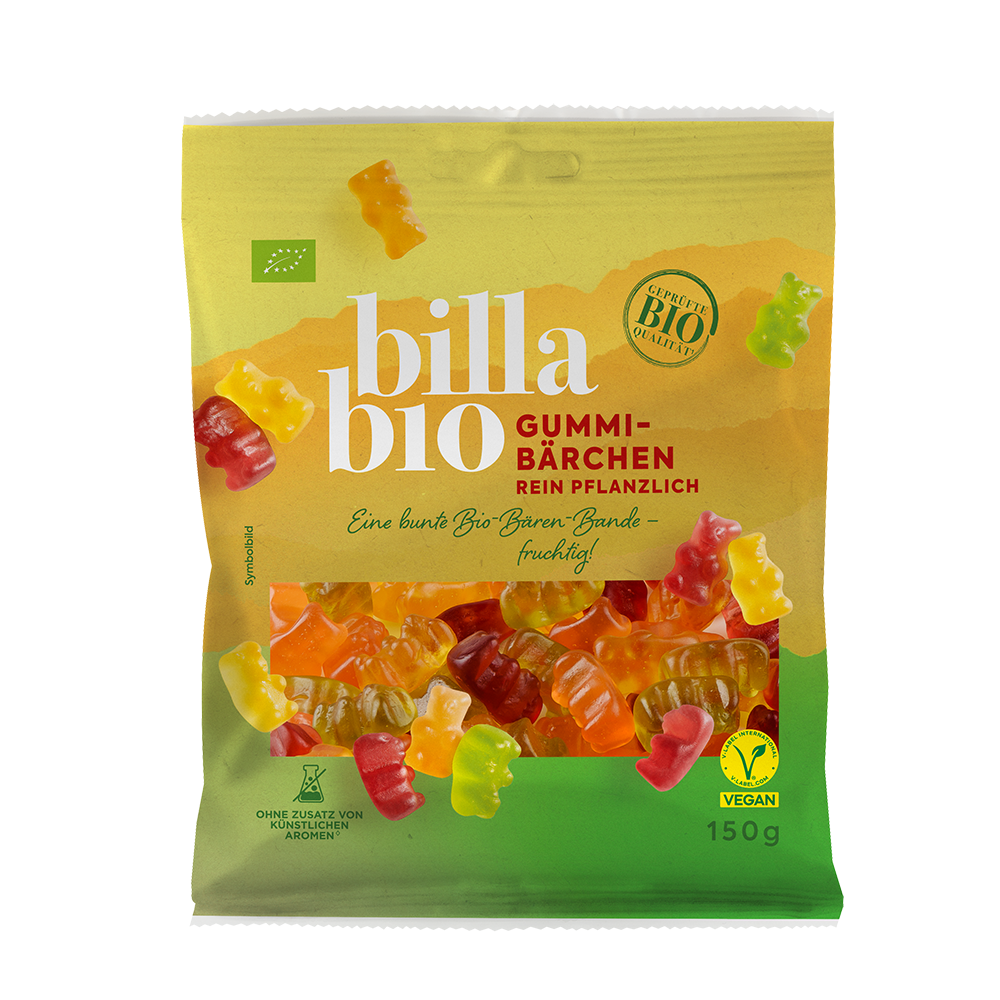 Bild: Billa Bio Gummibärchen 