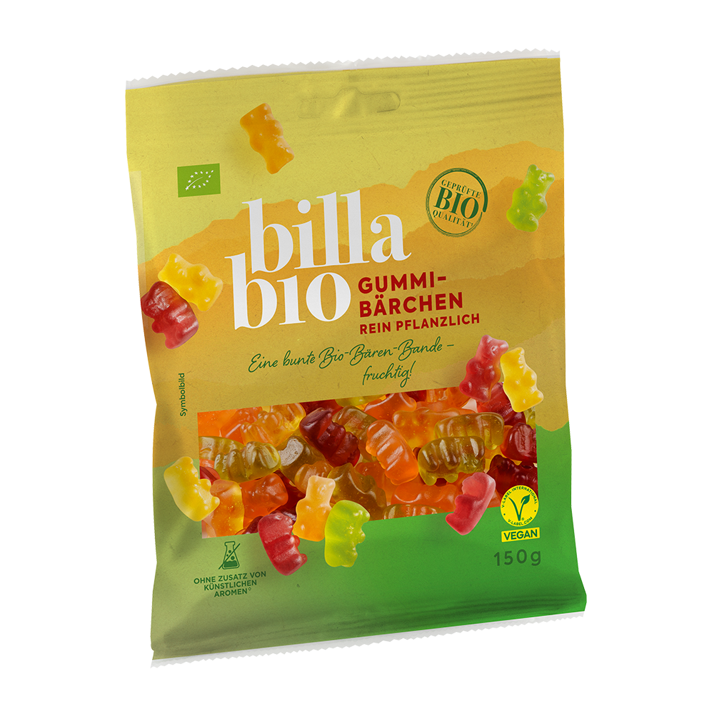 Bild: Billa Bio Gummibärchen 