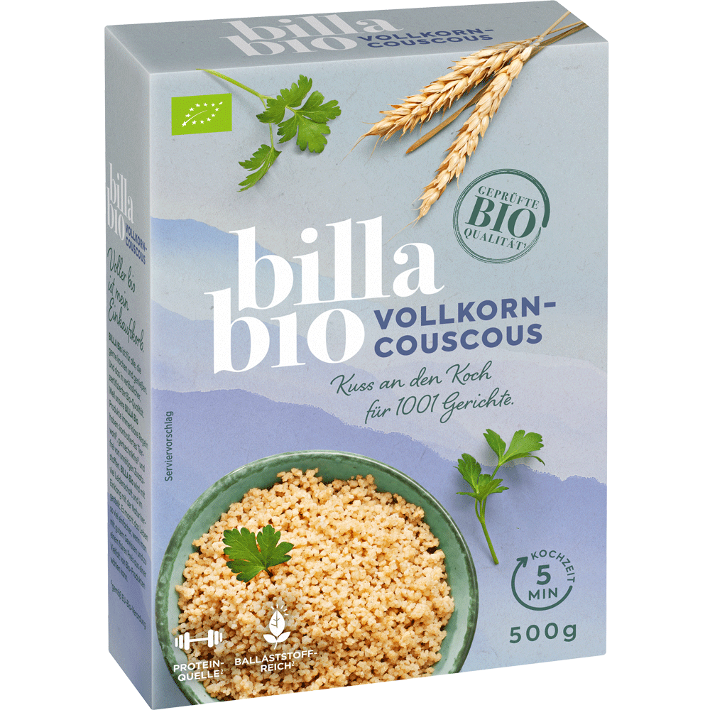 Bild: Billa Bio Vollkorn Couscous
