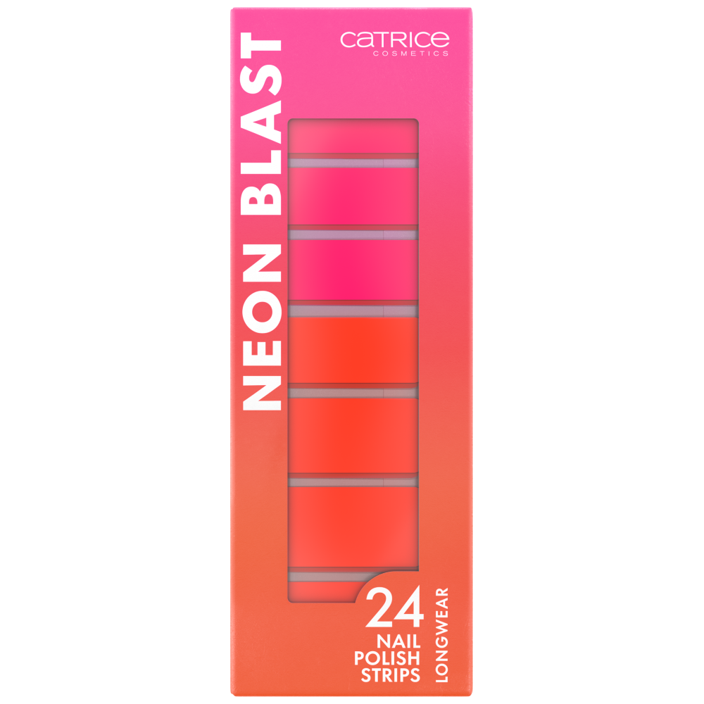 Bild: Catrice Neon Blast Nagelfolien 