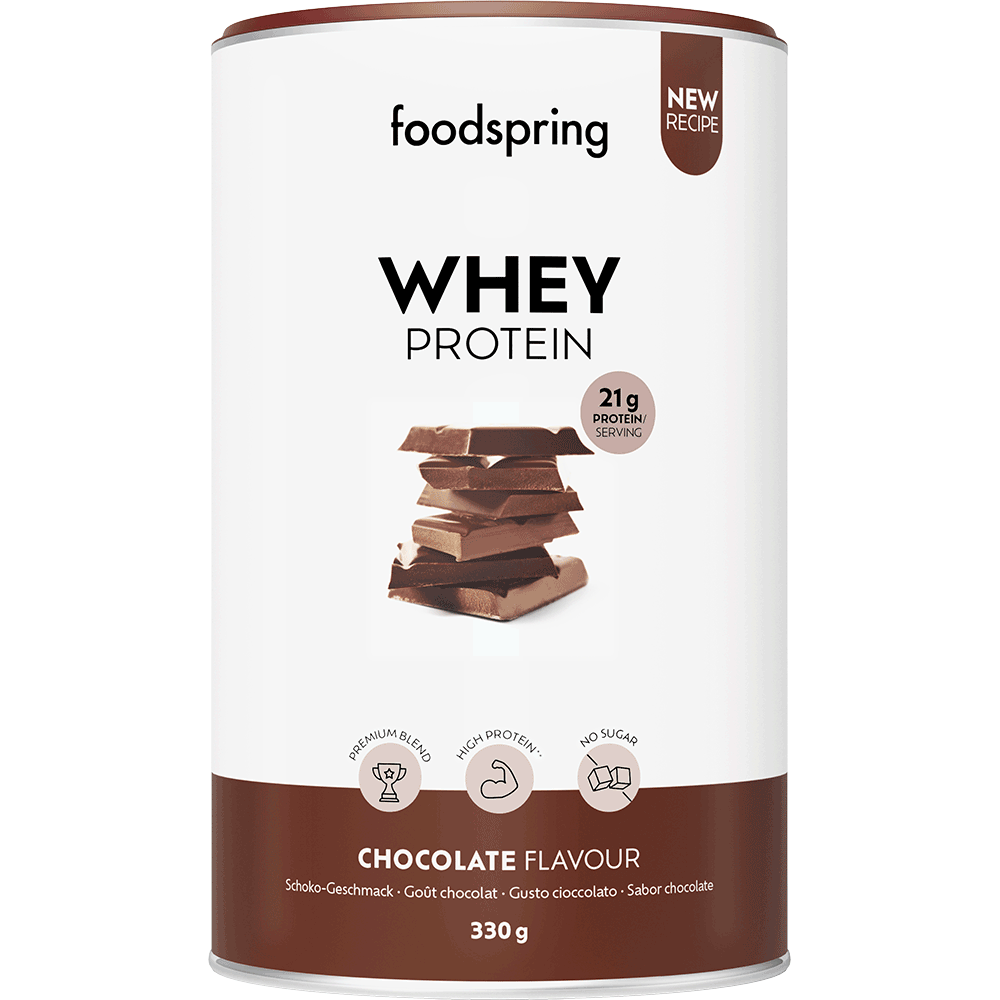 Bild: foodspring Whey Protein Schokolade