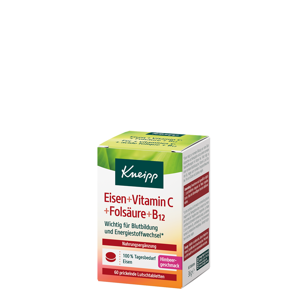 Bild: Kneipp Eisen + Vitamin C + Folsäure + B12