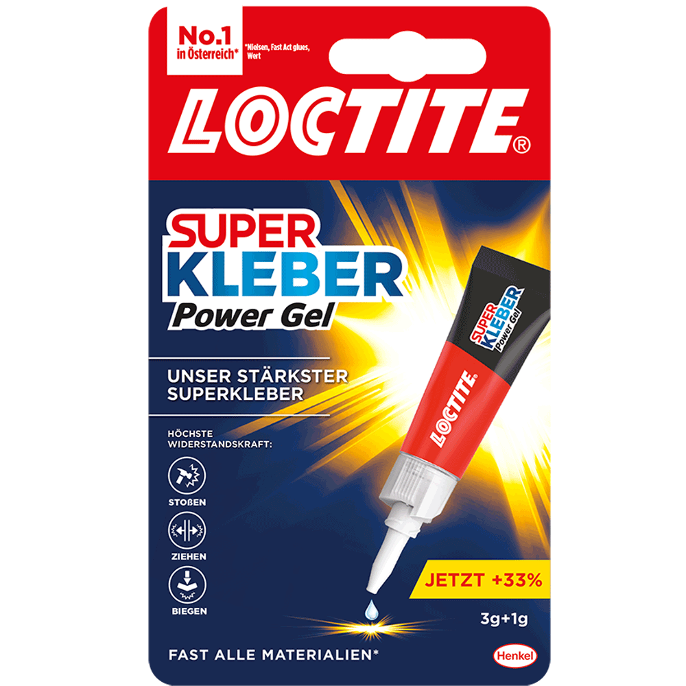 Bild: LOCTITE Superkleber Power Gel