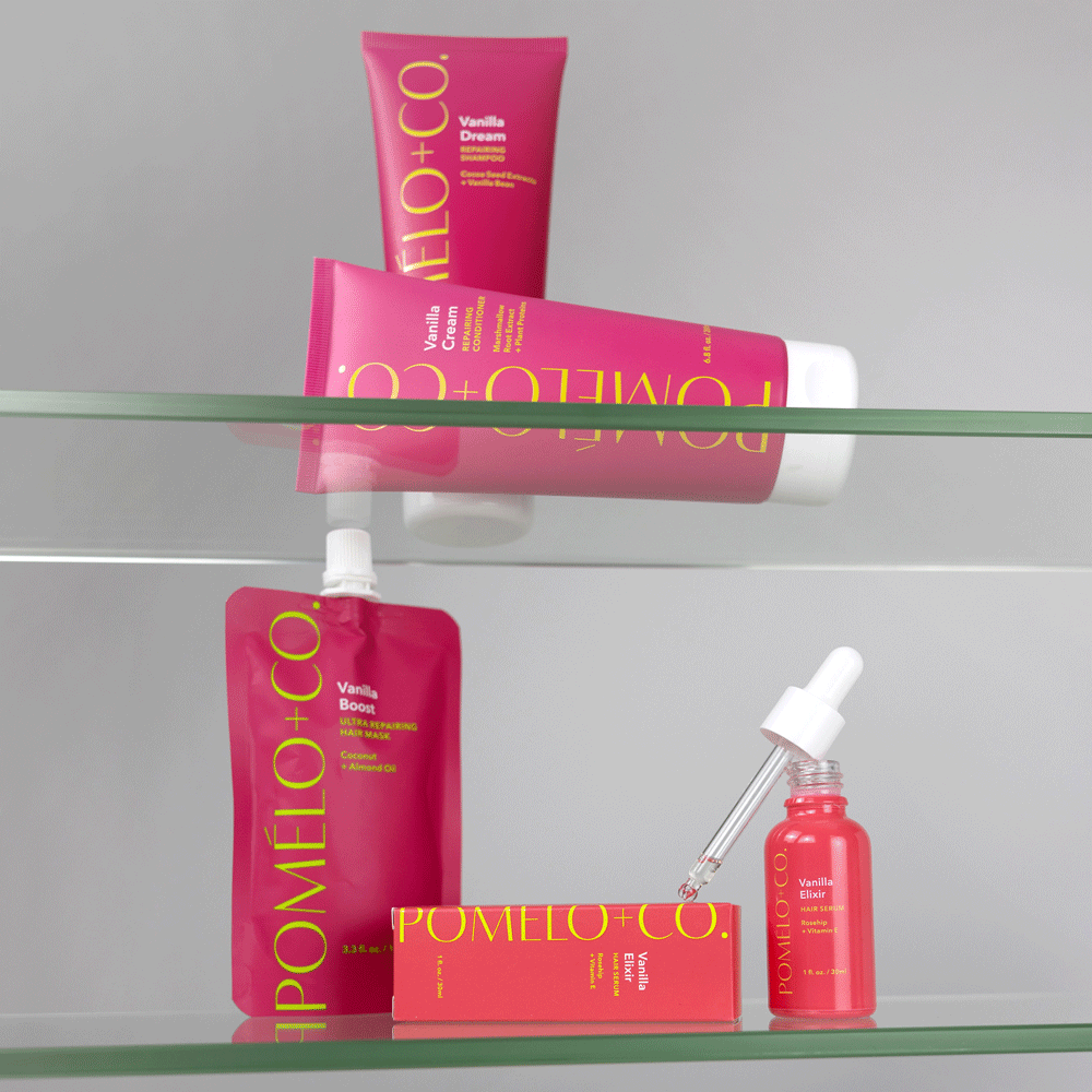 Bild: Pomélo+Co. Shampoo Repairing Vanilla Dream