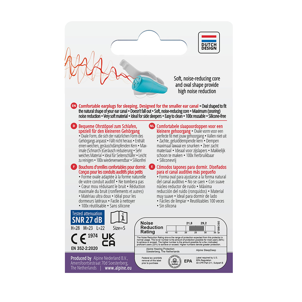 Bild: Alpine Pluggies Sleepdeep Ohrstöpsel