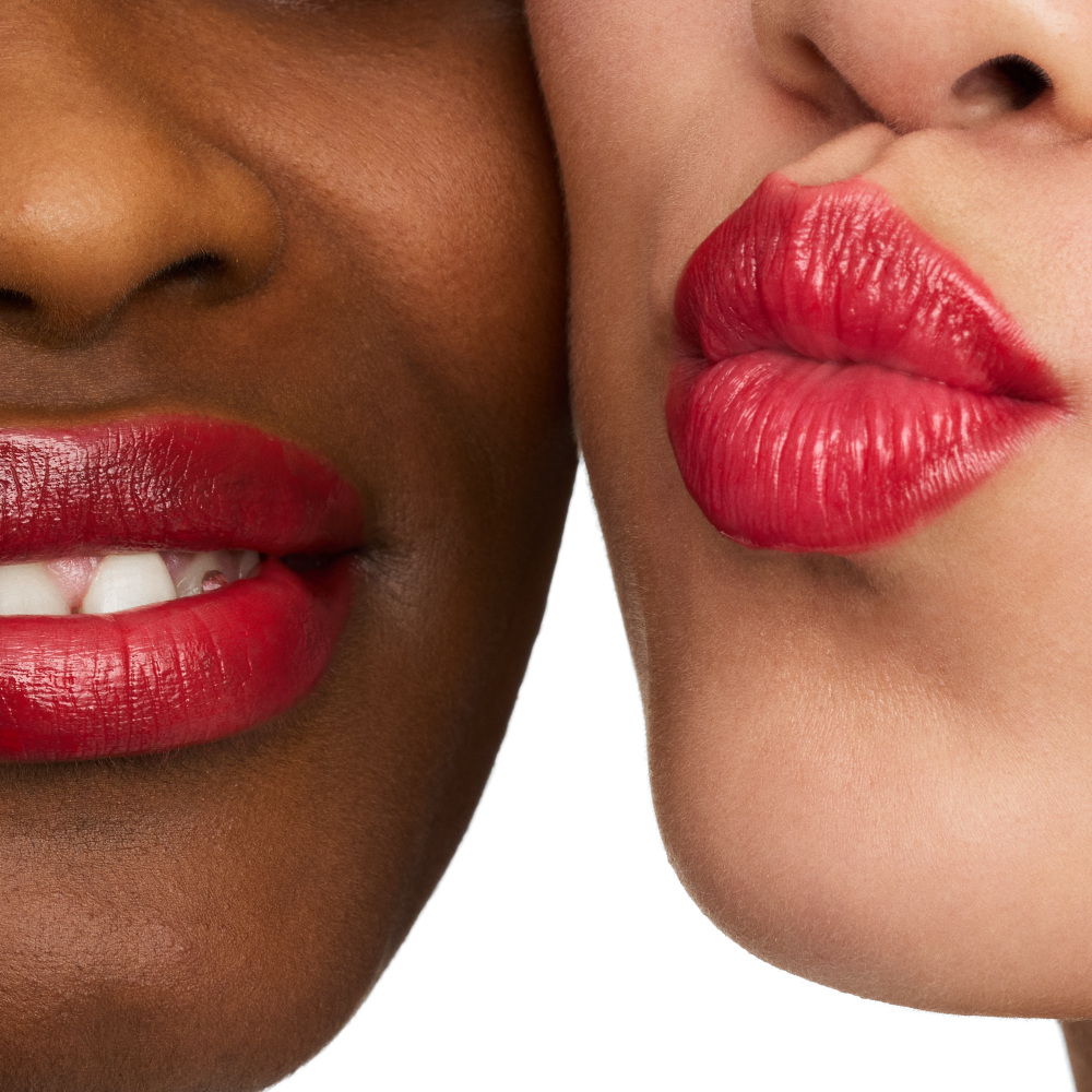 Bild: essence GLOSSY GLAZE high shine lipstick 04