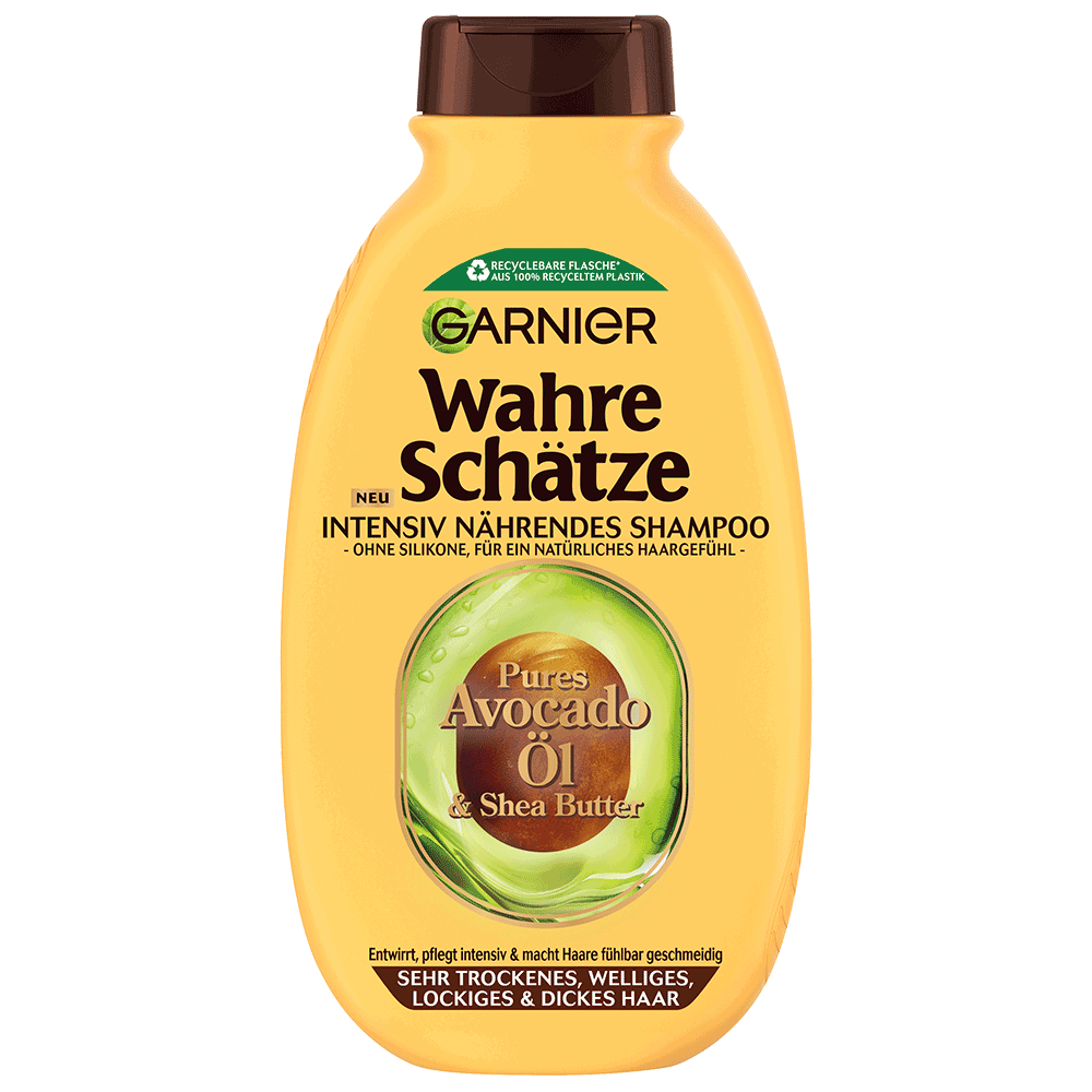 Bild: GARNIER Wahre Schätze Intensiv Nährendes Shampoo Avocado-Öl