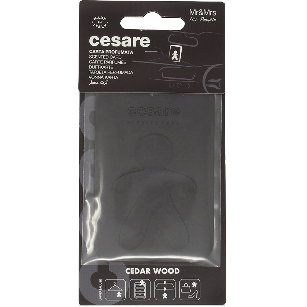 Bild: Mr&Mrs Autoduft Card Cesare Cedar Wood 