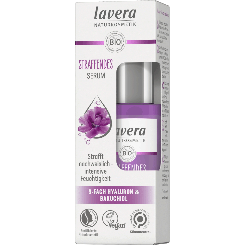 Bild: lavera Straffendes Serum