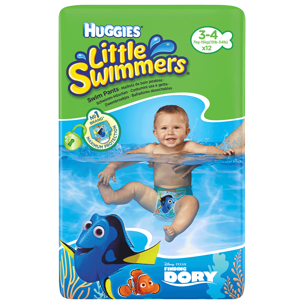 Bild: Huggies Schwimmwindeln Gr. 3-4