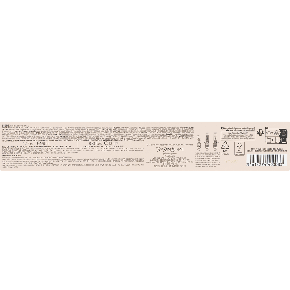 Bild: Yves Saint Laurent Libre Geschenkset