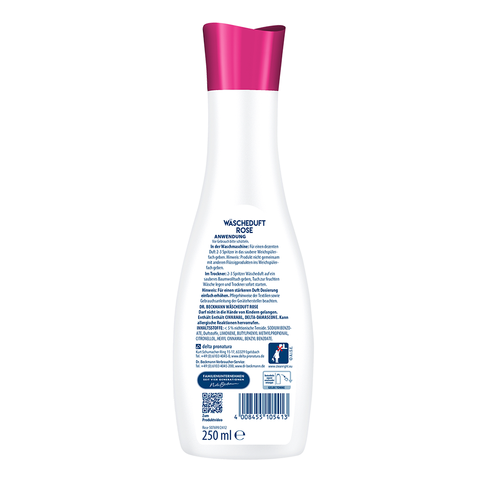 Bild: Dr. Beckmann Wäscheduft Rose 