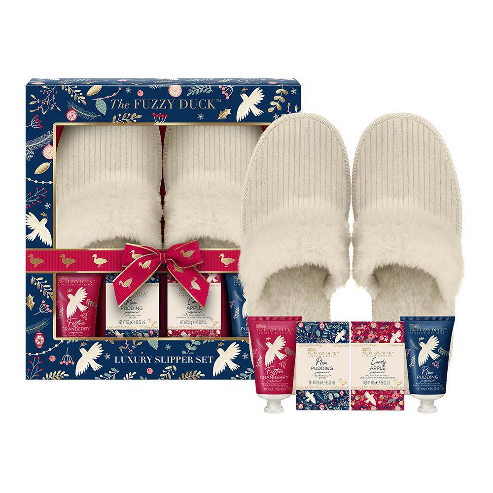 Bild: Baylis & Harding Geschenkset The Fuzzy Duck Winter Wonderland Luxury Slipper