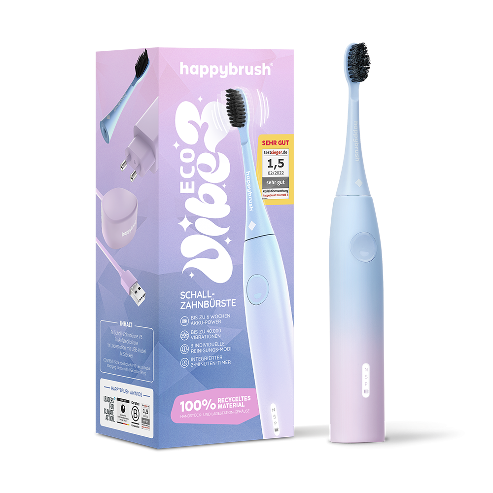 Bild: happybrush Schallzahnbürste Eco Vibes 3