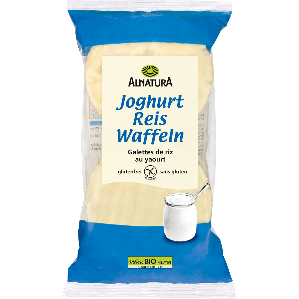 Bild: ALNATURA Joghurt Reis Waffeln