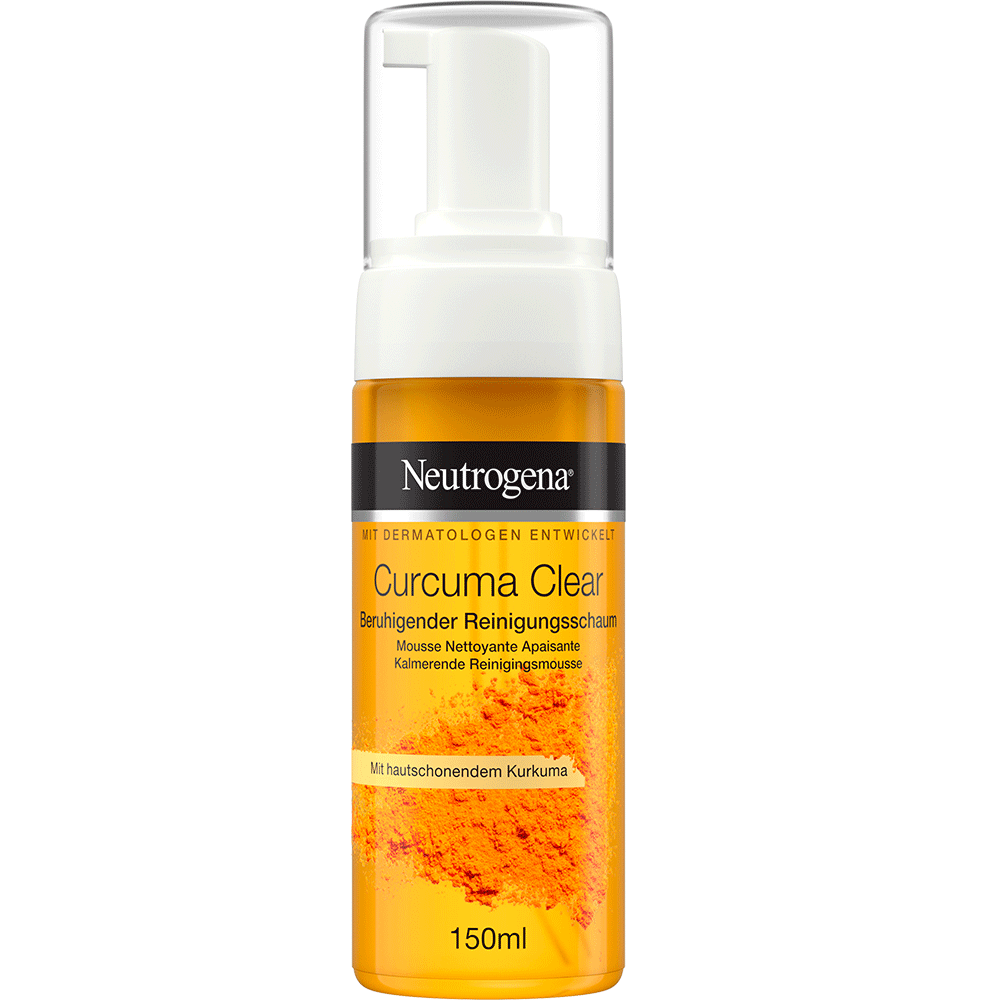 Bild: Neutrogena Curcuma Clear beruhigender Reinigungsschaum