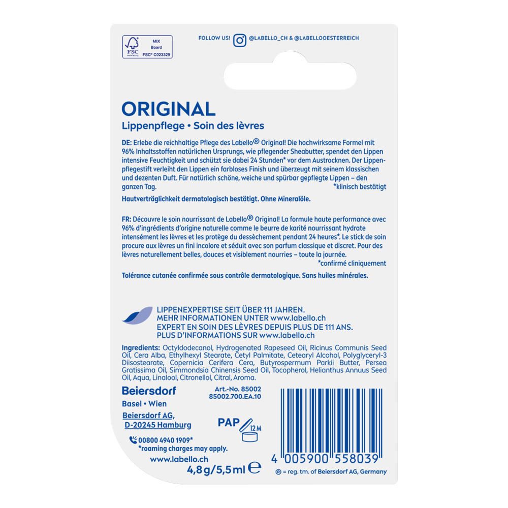 Bild: labello Classic DUO 