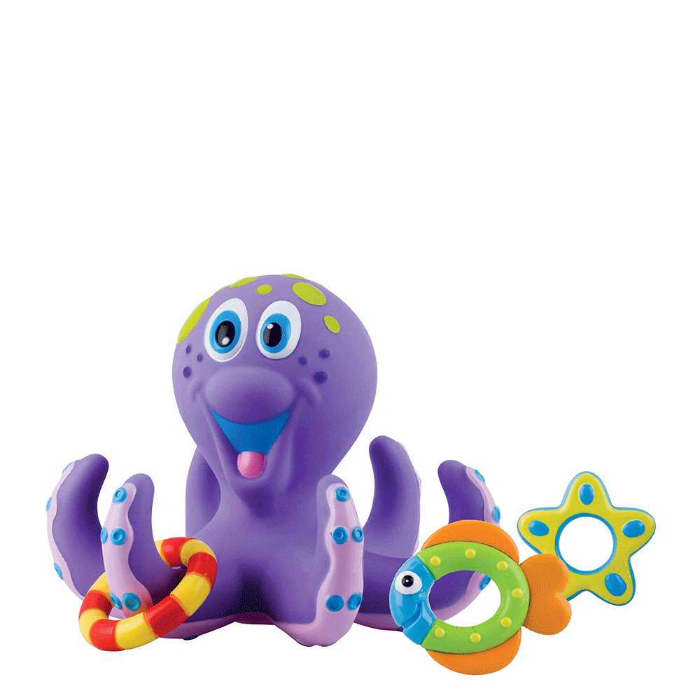 Bild: Nuby Badefigur Tintenfisch