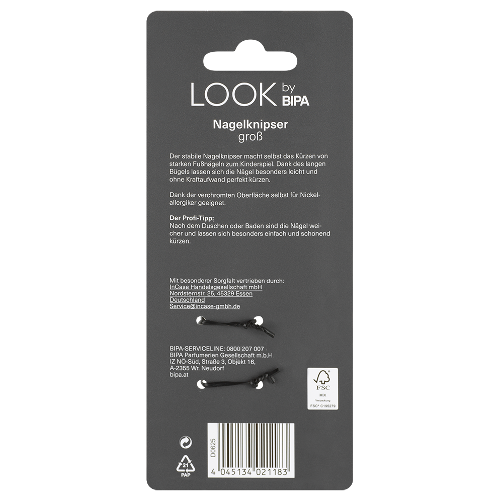 Bild: LOOK BY BIPA Nagelknipser Groß 