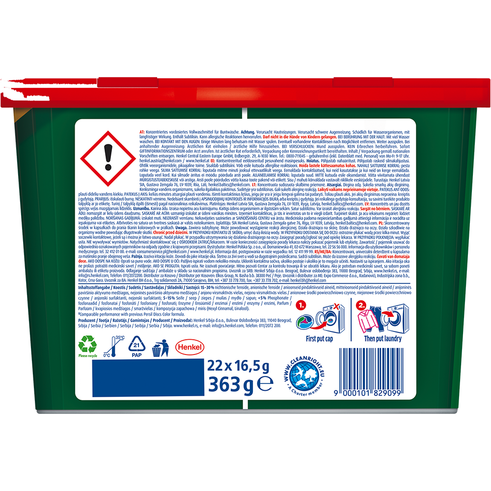 Bild: Persil 4in1 Discs Color