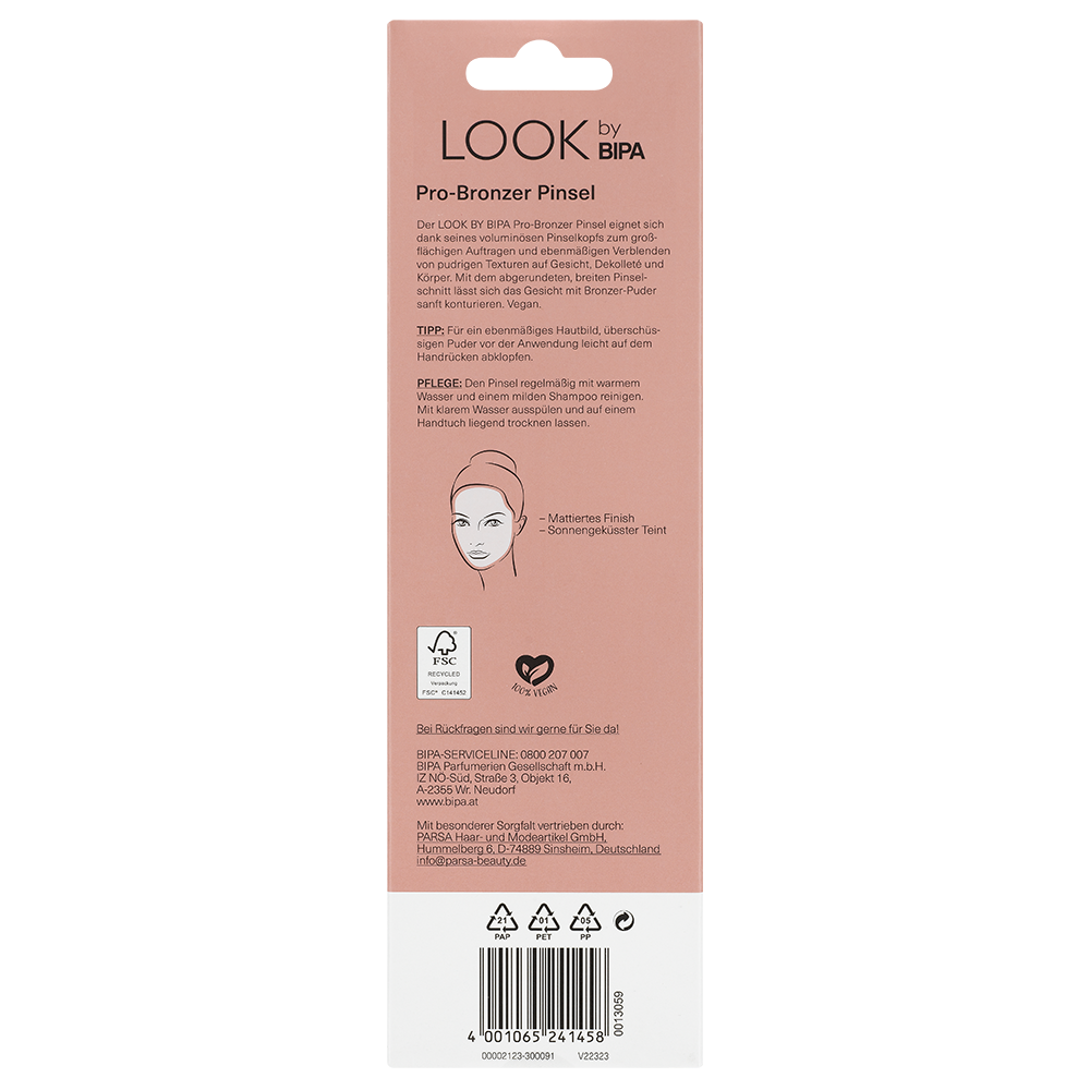 Bild: LOOK BY BIPA Pro Bronzer Pinsel