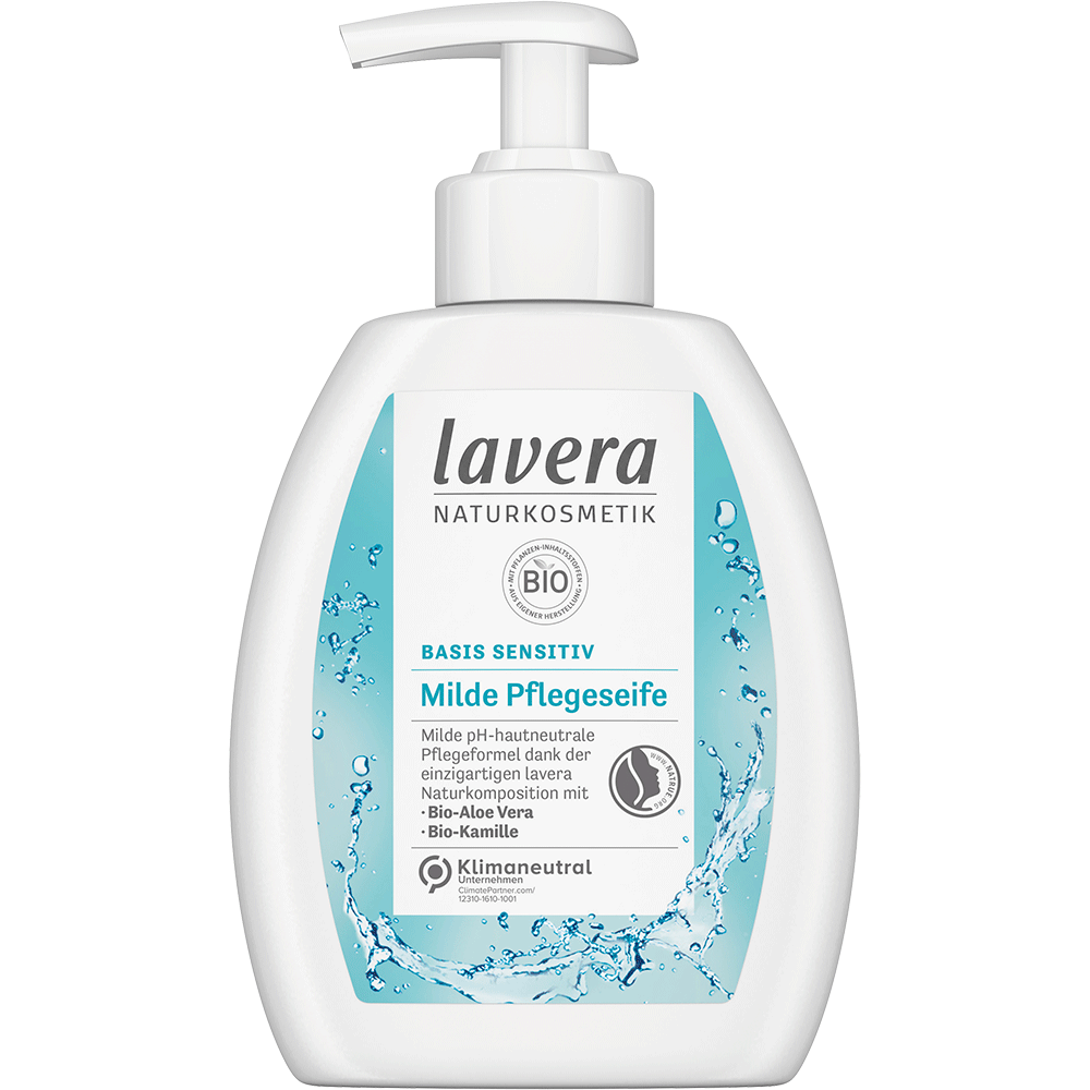 Bild: lavera Milde Pflegeseife Sensitiv Aloe Vera&Kamille