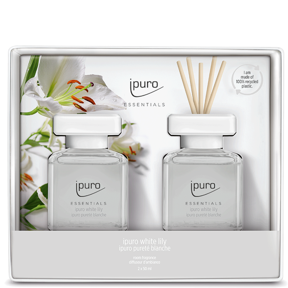Bild: ipuro White Lily Raumduft 2er Set