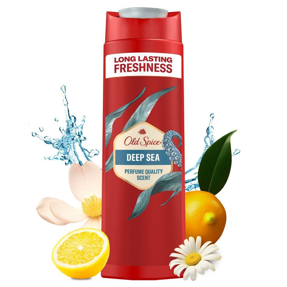 Bild: Old Spice Deep Sea 3-in-1 Duschgel & Shampoo für Männer