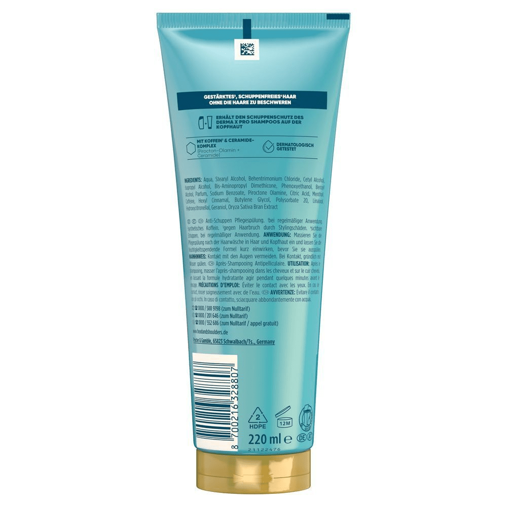 Bild: head & shoulders DERMAXPRO Revitaliser Pflegespülung