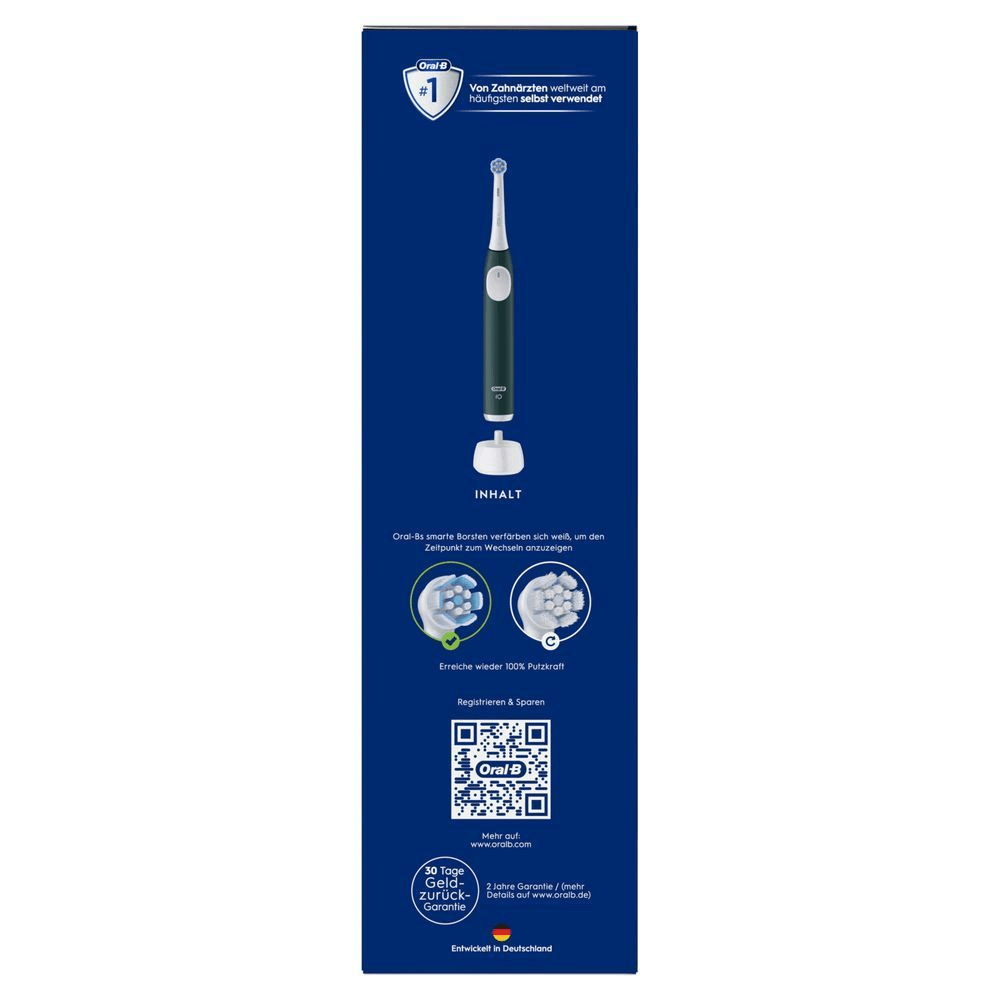 Bild: Oral-B iO Series 2 Elektrische Zahnbürste, Forest Green