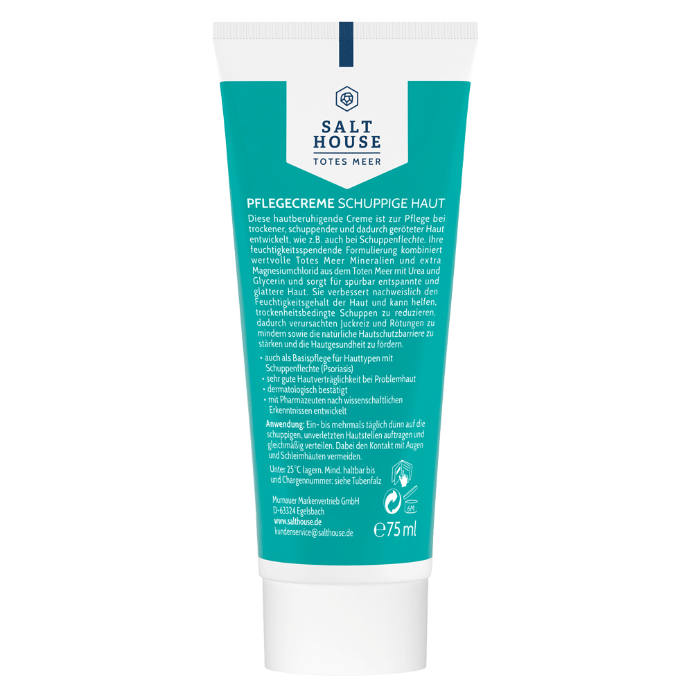 Bild: SALTHOUSE Totes Meer Pflegecreme Schuppige Haut