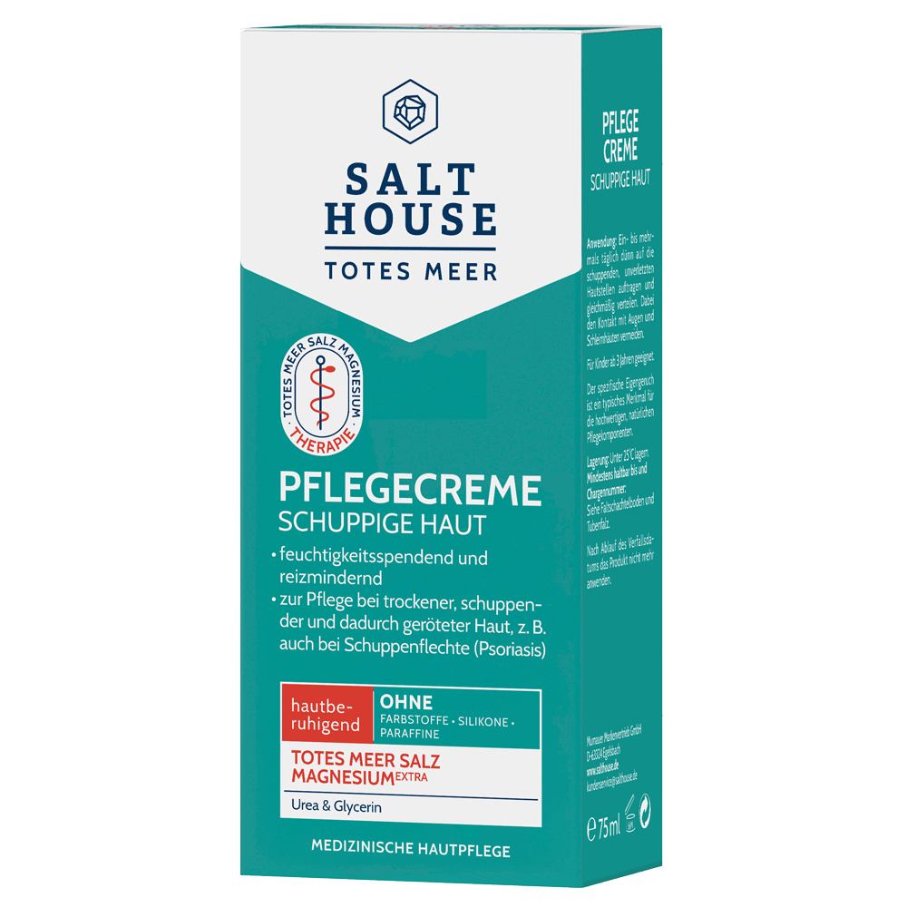 Bild: SALTHOUSE Totes Meer Pflegecreme Schuppige Haut