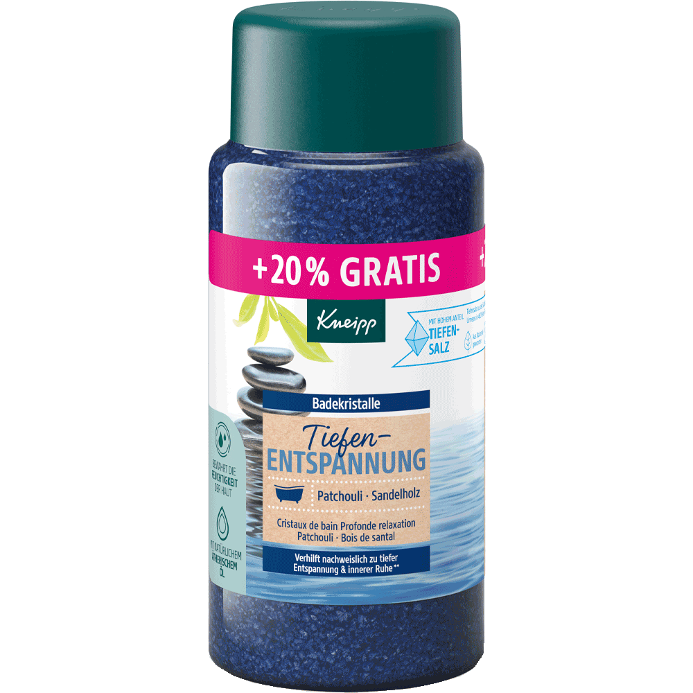 Bild: Kneipp Badekristalle Tiefenentspannung