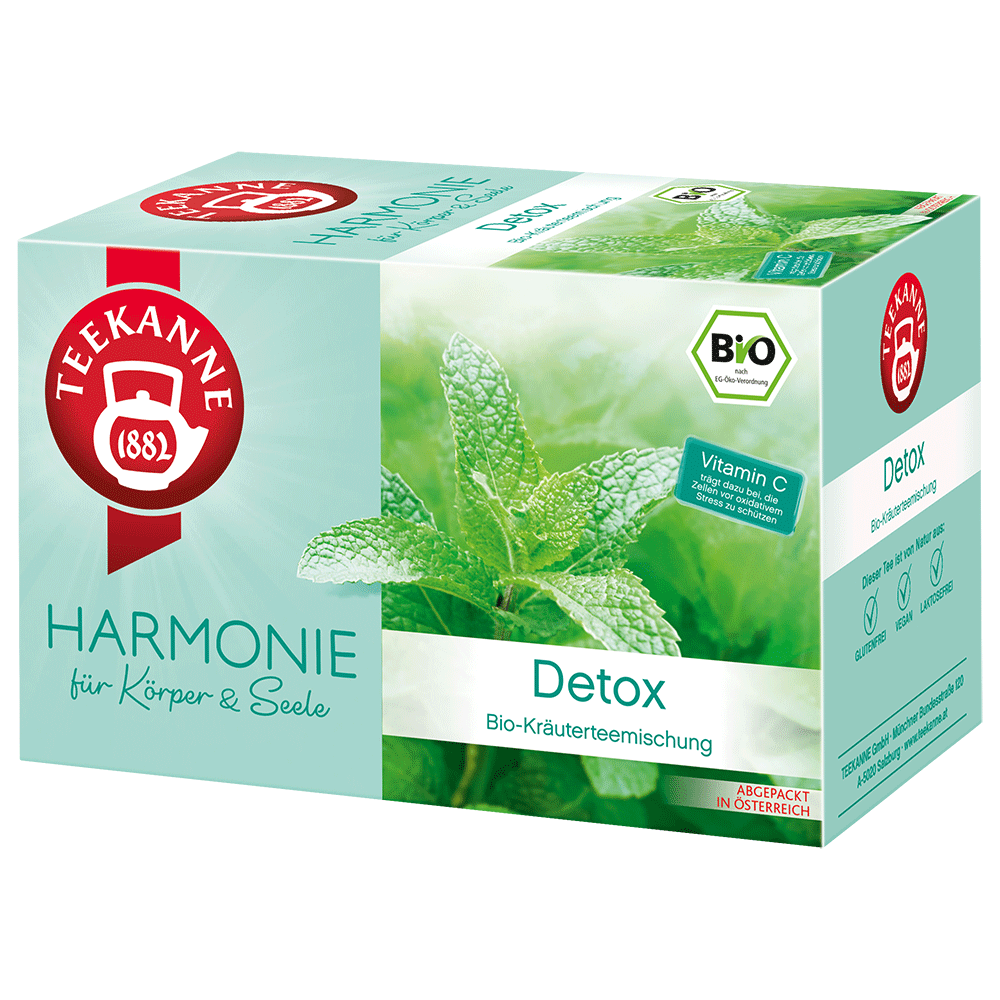 Bild: TEEKANNE Bio Tee Harmonie Detox