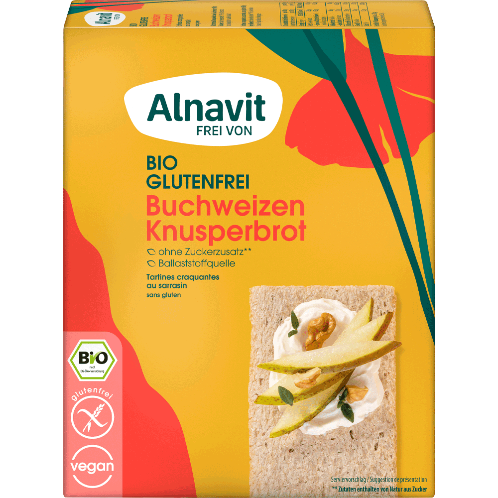 Bild: Alnavit Buchweizen Knusperbrot
