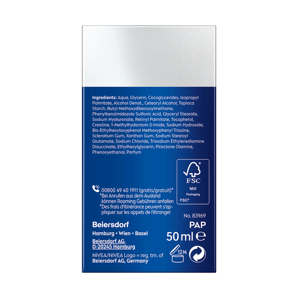 Bild: NIVEA MEN Anti-Age Hyaluron Feuchtigkeitscreme