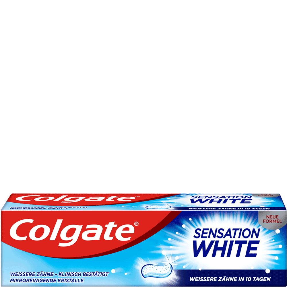 Bild: Colgate Zahnpasta Sensation White