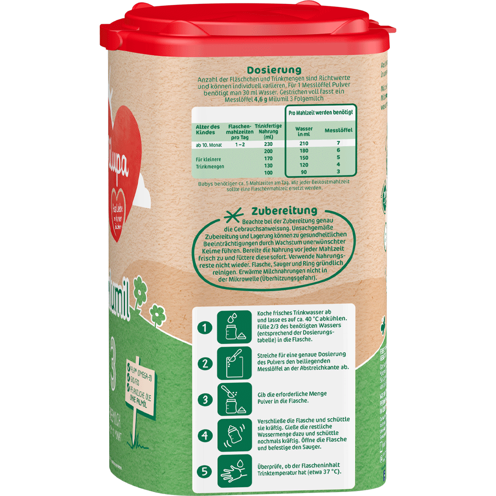 Bild: Milupa Milumil 3, Folgemilch