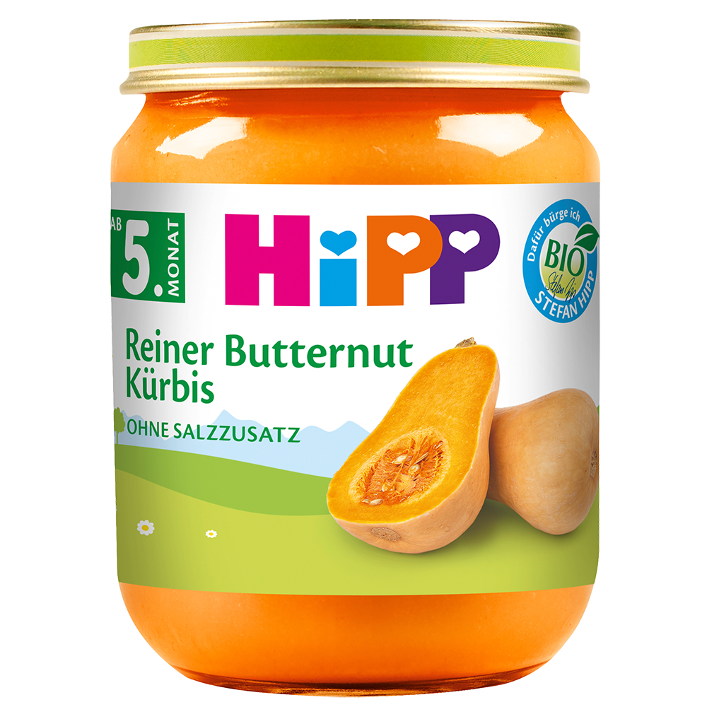 Bild: HiPP Reiner Butternut Kürbis