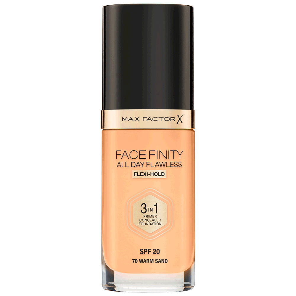 Bild: MAX FACTOR Facefinity All day flawless 3in1 Foundation flexi-hold warm sand