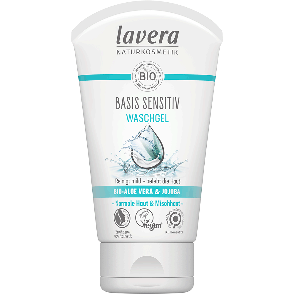 Bild: lavera Basis Sensitiv Waschgel Aloe Vera & Jojobaöl