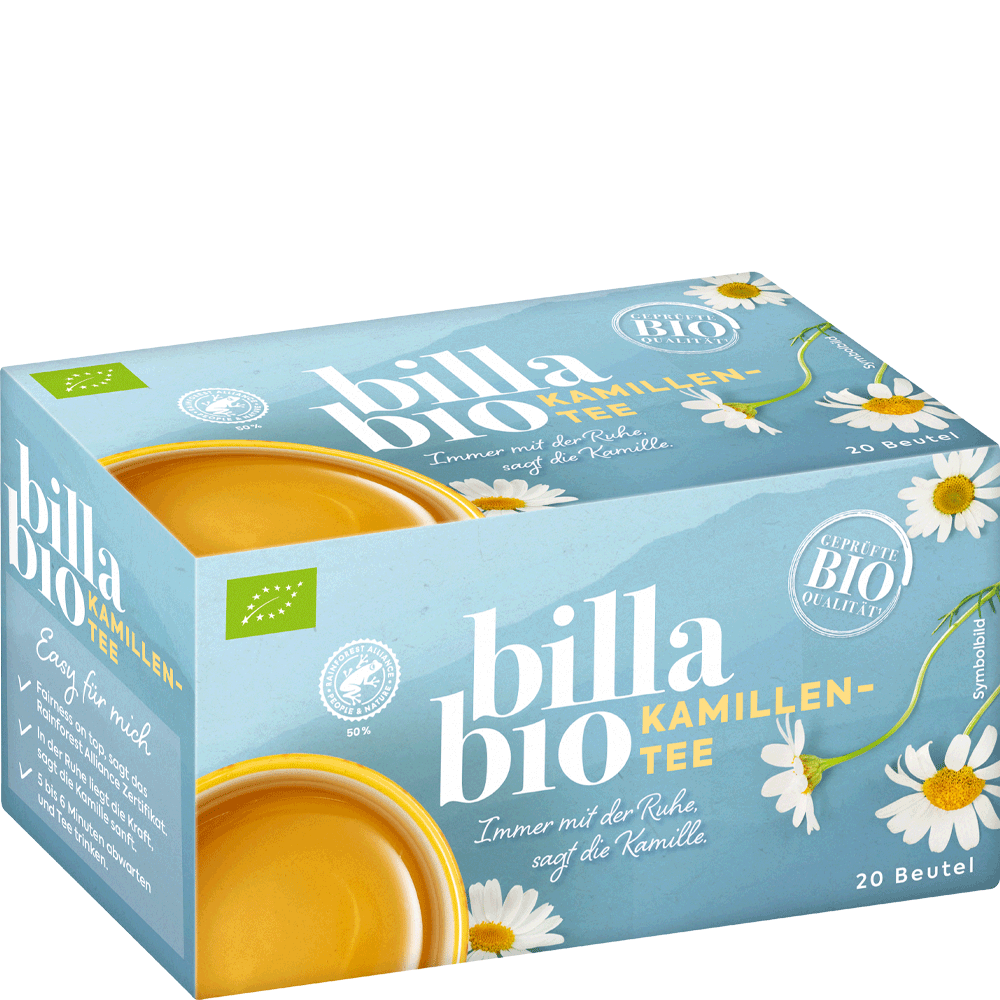 Bild: Billa Bio Kamillentee 