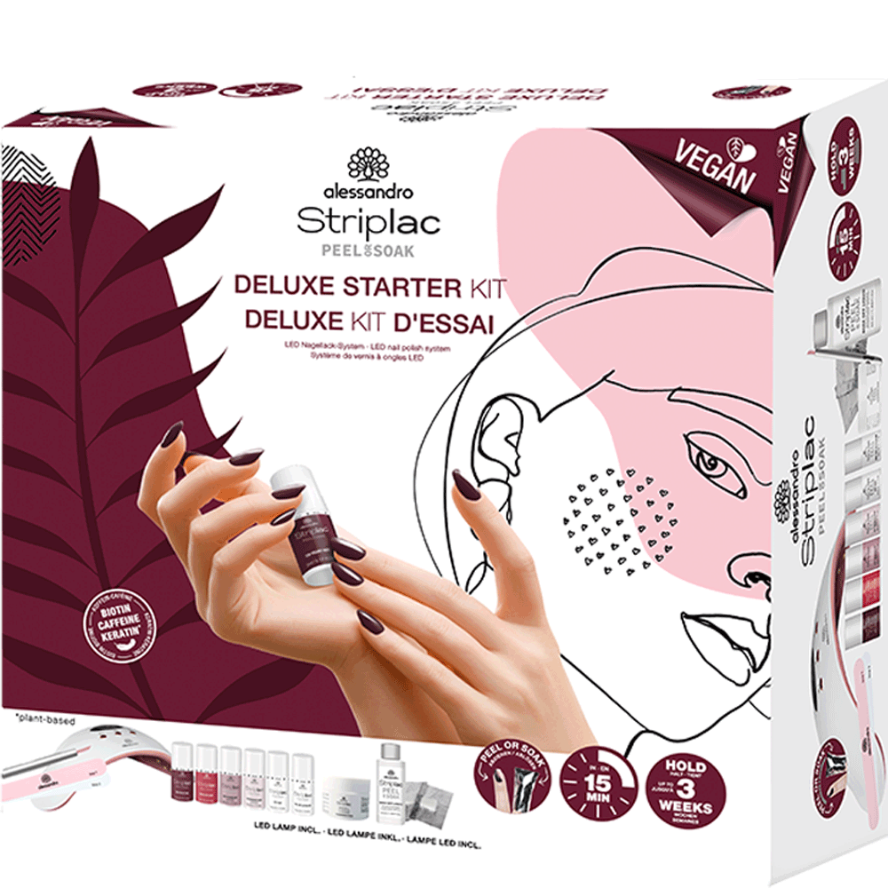 Bild: Alessandro Striplac Peel or Soak Premium Nagellack Set