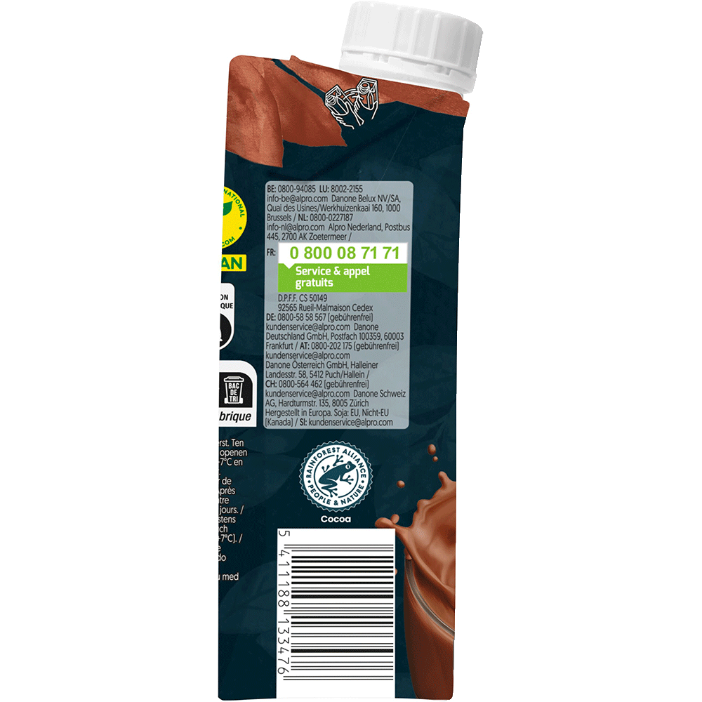Bild: Alpro Plant Protein Drink Chocolate
