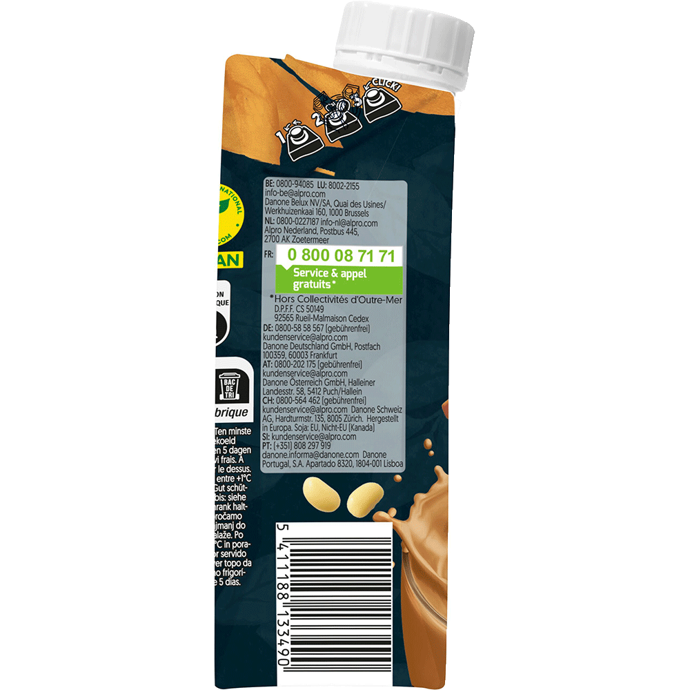 Bild: Alpro Plant Protein Drink Caramel Coffee