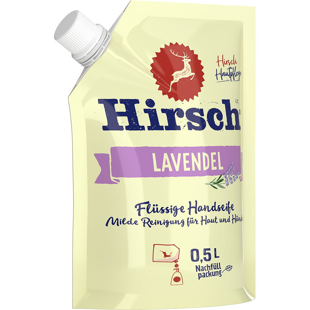Bild: Hirsch Seife Lavendel Nachfüllpack
