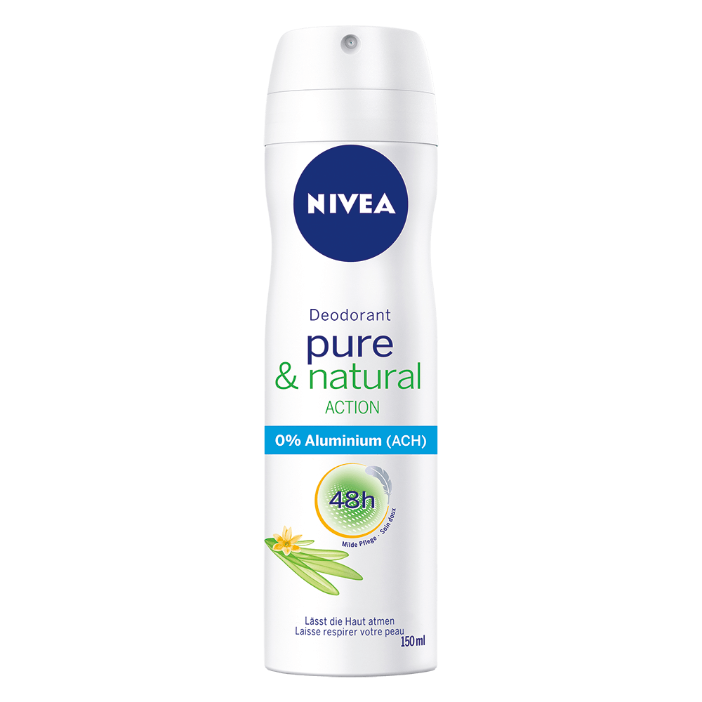 Bild: NIVEA Pure & Natural Action Jasmin Deospray