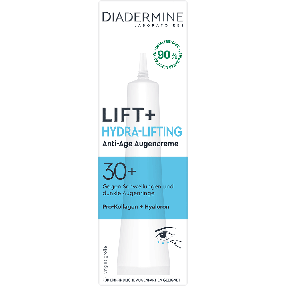 Bild: DIADERMINE LIFT+ Hydra-Lifting Anti Age Augencreme