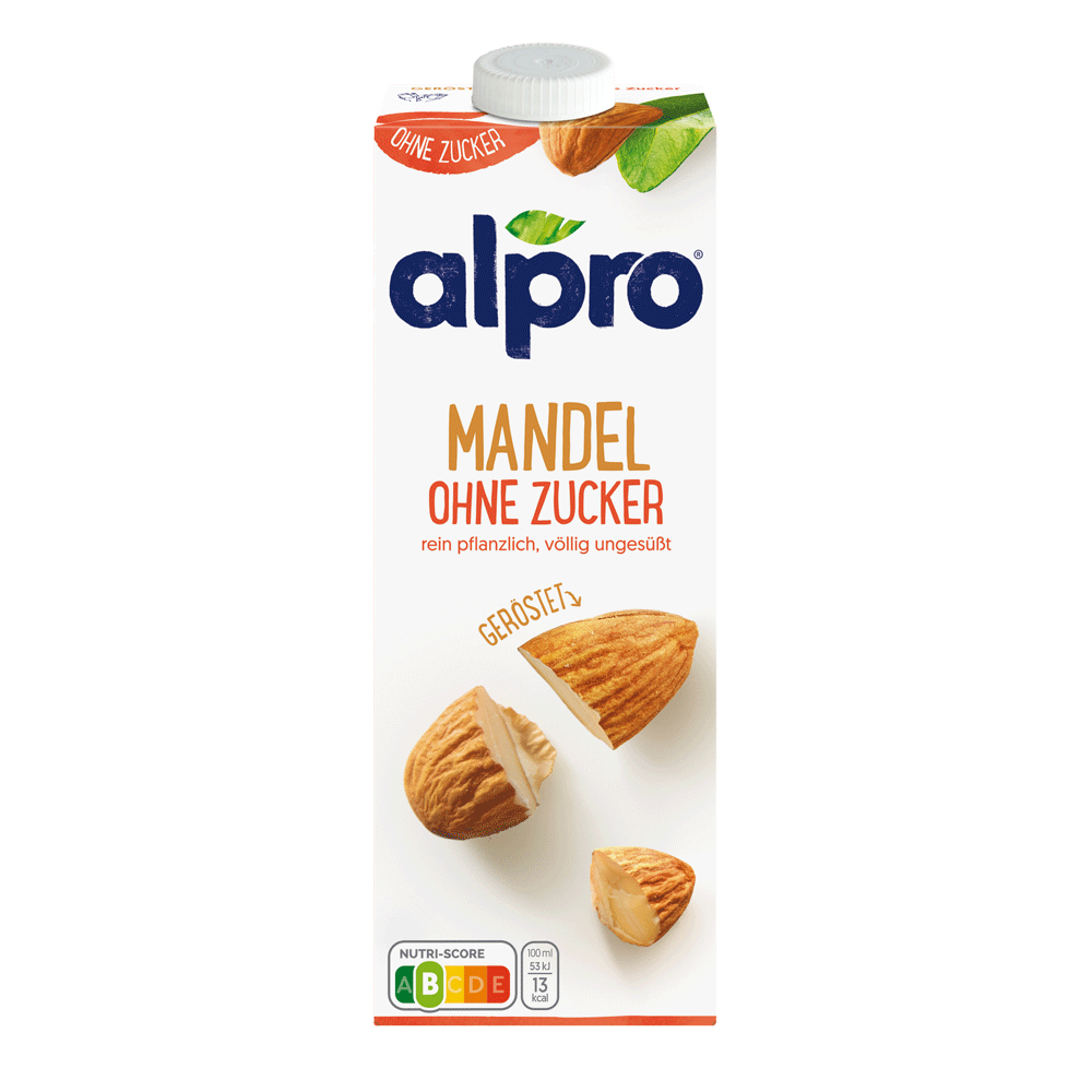 Bild: Alpro Mandel Drink ungesüßt