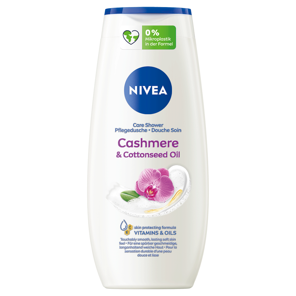 Bild: NIVEA Pflegedusche Cashmere und Baumwollsamenöl